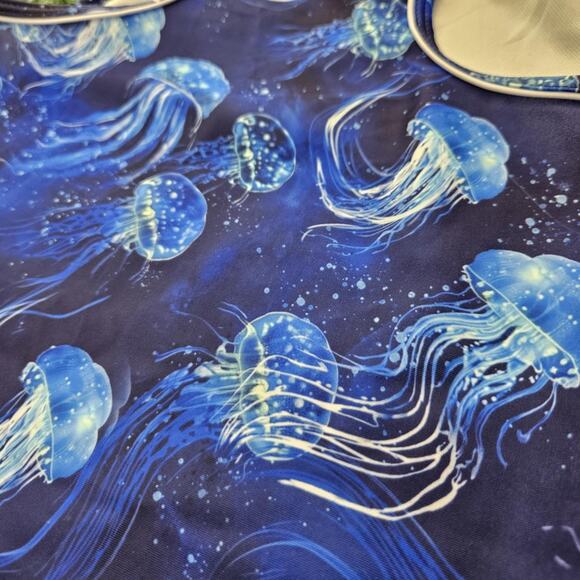 Uideazone Teen Girl Jellyfish Swimsuit Three Piece Size 13Y - Picture 8 of 12